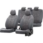 Otom Porsche Cayenne 2002-2010 Özel Üretim Milano Design Füme Oto Koltuk Kılıfı