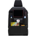 Otom Premium Deri Koltuk Arkasi Organizer Esya Duzenleyici Siyah