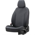 Otom Suzuki Swift 2004-2010 Özel Üretim Tokyo Design Deri Siyah - Beyaz Oto Koltuk Kılıfı