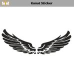 Otomarketin 15 cm Kanat Oto Sticker