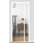 Otomatik Kapanma Özelliği ile Manyetik Sineklik Kapısı Özel Boyutlar Anti-Yırtılma Fiberglas Mesh Perde Giriş/Balkon/Fransız Kapı için Geliştirilmiş Havalandırma ve ct Koruması