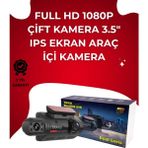 Otomatik Kayıtlı Full Hd Araç Kamerası – Döngüsel Kayıt ve Hareket Algılama - 1 - Renkli