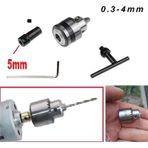 Otomatik Mini Mandrel Anahtarlı Motor Mandren Üniversal Okul 5Mm