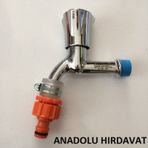 Otomatik Musluk Bağlantı Adaptörü Kelepçeli 1/2 Musluk (202156003)