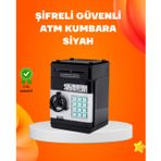 Otomatik Para Çeken Şifreli Atm Tasarımlı Kumbara