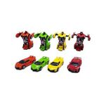 Otomatik Robota Dönüşen Araba Transformers 4 Lü Set