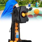 Otomatik Top Sunucusu, Masa Tenisi Robotu, Top Makinesi, Ping Pong Makinesi, Top Hızı 4-40 M/S, 7 Seviye Yay Ayarı, Top Toplama Ağı ve 100 Ping Pong Topu ile