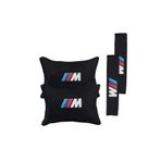 otomind Bmw M Logo Nakışlı Oto Yastık Seti