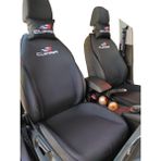 Otomind Seat Cupra Nakışlı Ön İkili Oto Koltuk Kılıfı - Siyah