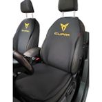 Otomind Seat Yeni Cupra Nakışlı Ön İkili Oto Koltuk Kılıfı - Siyah