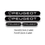 Otomobil Stıcker Seti Peugeot 3d Damla 4'lü 3