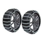 Otomobiller için Kar ZincirleriYolcu Araç Kar Zincirleri, SUV, Araba, Sedan, Aile Otomobilleri, Buz, Kar, Çamur, Kum için Kar Zincirleri (2 ADET) 215/75R15