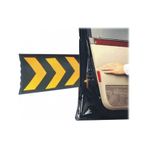 Otopark Kauçuk Duvar Koruma 80CM x 22CM Köşe ve Kolon Koruyucu