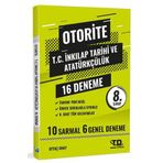 Otorite 8. Sınıf LGS İnkılap Tarihi Deneme 16'lı Tandem Yayınları