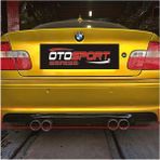 OtoSport Bmw E46 M Tampon Difüzör Fiberglass Boyasız
