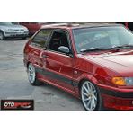 OtoSport Lada Samara Tek Kapı Marşpiyel ve Pako 6 Parça Fiberglass Boyasız
