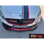 OtoSport Mercedes A180 A200 Ön Lip Fiberglass Boyasız