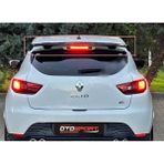 OtoSport Renault Clio 4 Dtm Spoyler Fiberglass Boyasız