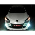 OtoSport Renault Megane 3 Hb Delikli Ön Tampon Eki Fiberglass Boyasız