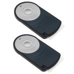 OTOTEC 2 ADET RC-6 IR Kablosuz Uzaktan Kumanda Canon 650D 70D 700D 60D 5D2 800D Kameralar ile Uyumlu Yedek Deklanşör Kızılötesi Kamera Tetik