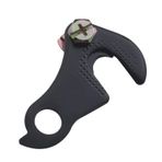 OTOTEC Siyah Bisiklet Arka Vites Mech Vites Askısı Cıvata Bağlantılı Bagaj Kancası Açılır Adaptör MTB Bisiklet Yedek Parçaları için