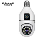OtoTech 1080P Wifi Ampul Kamerası - Çok Renkli - 1 GB