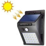 OtoTech Bahçe Aydınlatması Güneş Enerjili LED Işık Lamba Sensörlü Dekoratif - Çok Renkli