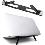 OtoTech Otetechparca® 2 Kademeli Katlanabilir Laptop Standı – Kendiliğinden Güçlü Yapışkanlı, Erg - Çok Renkli