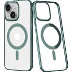 Ototechparca iPhone 14 Plus Kılıf Element Magneticsafe Sert Kapak - Köknar Yeşili - Çok Renkli