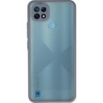 Ototechparca Realme C21 Kılıf Montreal Silikon Kapak - Gri - Çok Renkli