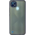 Ototechparca Realme C21 Kılıf Montreal Silikon Kapak - Lacivert - Çok Renkli