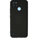 Ototechparca Realme C25Y Kılıf Nano Içi Kadife Silikon - Siyah - Çok Renkli