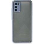 Ototechparca Samsung Galaxy A02S Kılıf Montreal Silikon Kapak - Gri - Çok Renkli