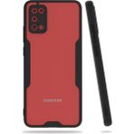 Ototechparca Samsung Galaxy A02S Kılıf Platin Silikon - Siyah - Çok Renkli
