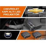 Ototime Chevrolet Araçları Için Kapı Altı Logo 7 LED Projektör (2 Adet)
