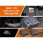 Ototime Seat Fr Araçları Için Kapı Altı Logo 7 LED Projektör (2 Adet)