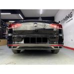 Ototuning53 Passat B8,5 Krom Difüzör 3 Prç Cift Çıkış 2019 -2021 Uyumlu