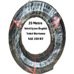 Otovadim Üniversal 5 Mm Akaryakıt Hortumu İçten Örgülü Nbr (Nitril) Lpg/Cng Mazot - Benzin ( 25 Metre )