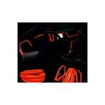 Otovoo Araç Içi Torpido Şerit Ledi Renkli Ip Neon Led 2 Metre Turuncu Koyu
