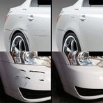 OTOZENSTORE Volkswagen Caddy Şeker Beyazı Kodu Lb9a ÇİZİK GİDERME+ÇELİK RÖTUŞ SETİ