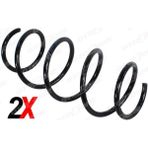 Otozone Helezon Yay On Renk Kodu: 2 x Kırmızı / 1 x Beyaz Mercedes W204 S204 C204 C207