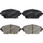 Otozone ÖN FREN BALATA NISSAN PRIMERA 1.6L 2.0L QG16 QR20 P12 03- AŞINMA IKAZ KONTAĞI MEVCUT - ŞIMLI 410604U126 410604U125 41060AV125