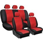 Otozum Fiat Stılo Kırmızı Oto Koltuk Kılıfı
