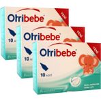 Otribebe Nazal Aspiratör Yedek Uç - Sünger Filtreli, Şeffaf Anatomik Silikon, 10' lu (3 Paket) - Konforlu ve Hijyenik Kullanım İçin