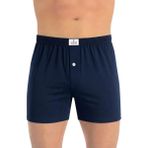 Öts Erkek %100 Pamuk Boxer Düğmeli Süprem Kumaş Özel Esnek Kalıp (2655) - 3XL - Lacivert