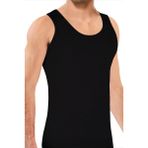 Öts Erkek Atlet Likralı Esnek (%96 Pamuk - %4 Elastan) - XL - Siyah