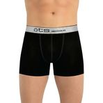 Öts Erkek Boxer Bel Lastik Detaylı (%96 Pamuk -%4 Elastan), Gri, XL