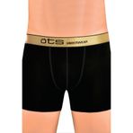 Öts Erkek Boxer Bel Lastik Detaylı (%96 Pamuk -%4 Elastan), Gri, XXL