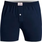 Öts Erkek Boxer Düğmeli, Süprem Kumaş (%100 Pamuk) - XL - Lacivert