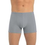 Öts Erkek Boxer İnce Bel Lastikli (%47 Modal -%47 Pamuk -%6 Elastan), Gri, XXL